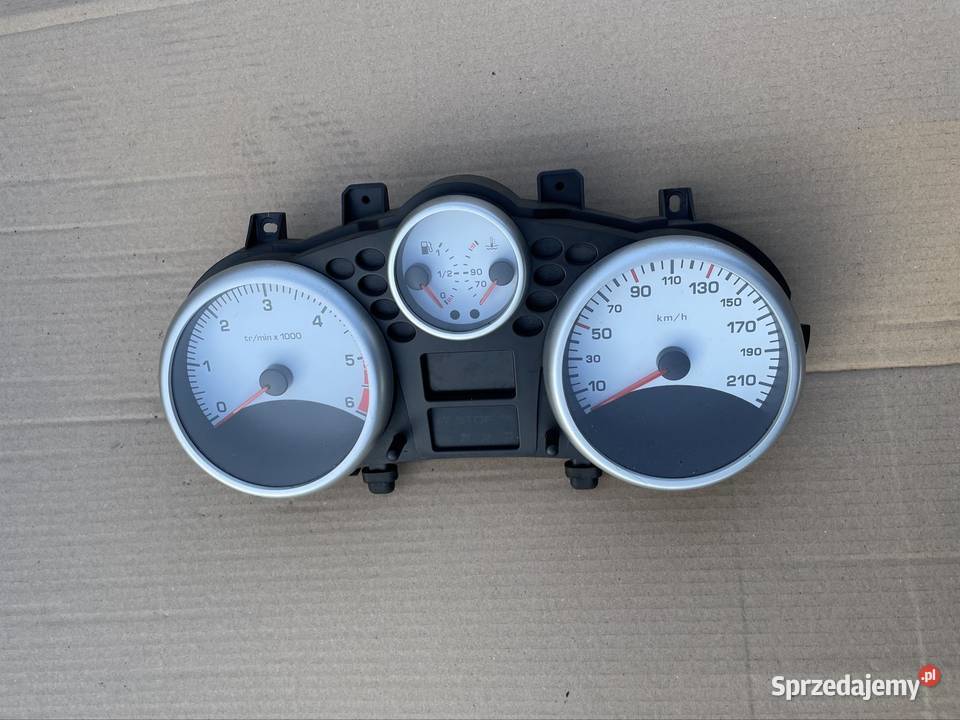 9666637280 licznik zegary peugeot 206 plus osobowe zachodniopomorskie Szczecin