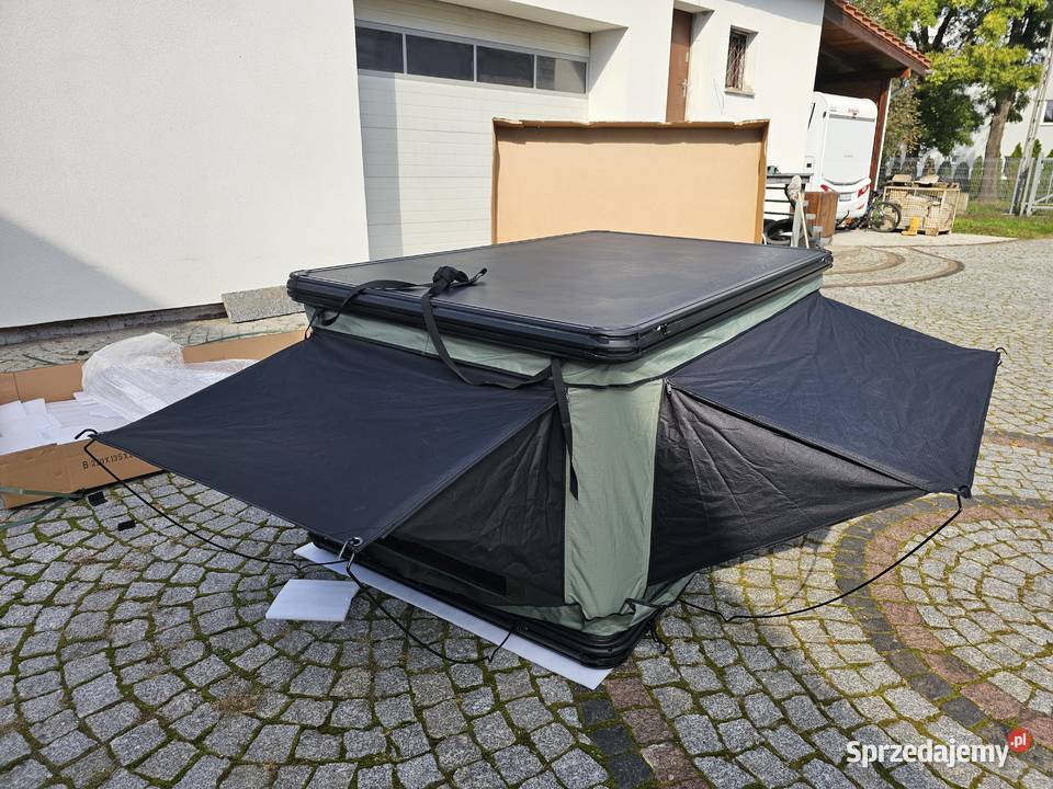 Aluminiowy namiot dachowy na bagażnik 2 osoby