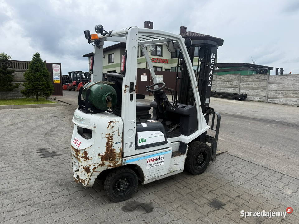 wózek widłowy NISSAN FG15 LPG 1500 Triplex 475m Działoszyn