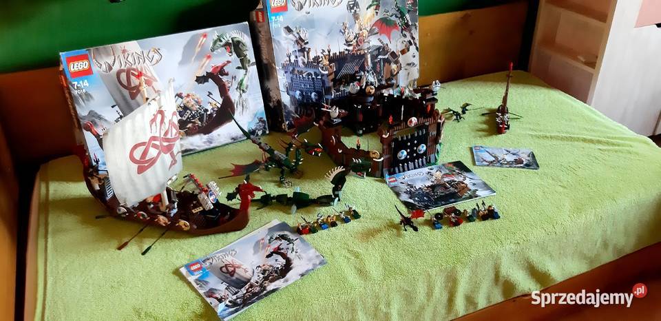 Lego Vikings 7016 Boat against Wyvern sprzedam