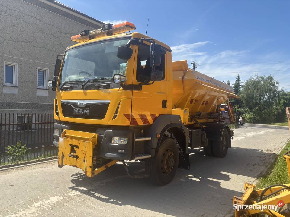 MAN TGM 18290 Piaskarka solarka econ pług Ropczyce