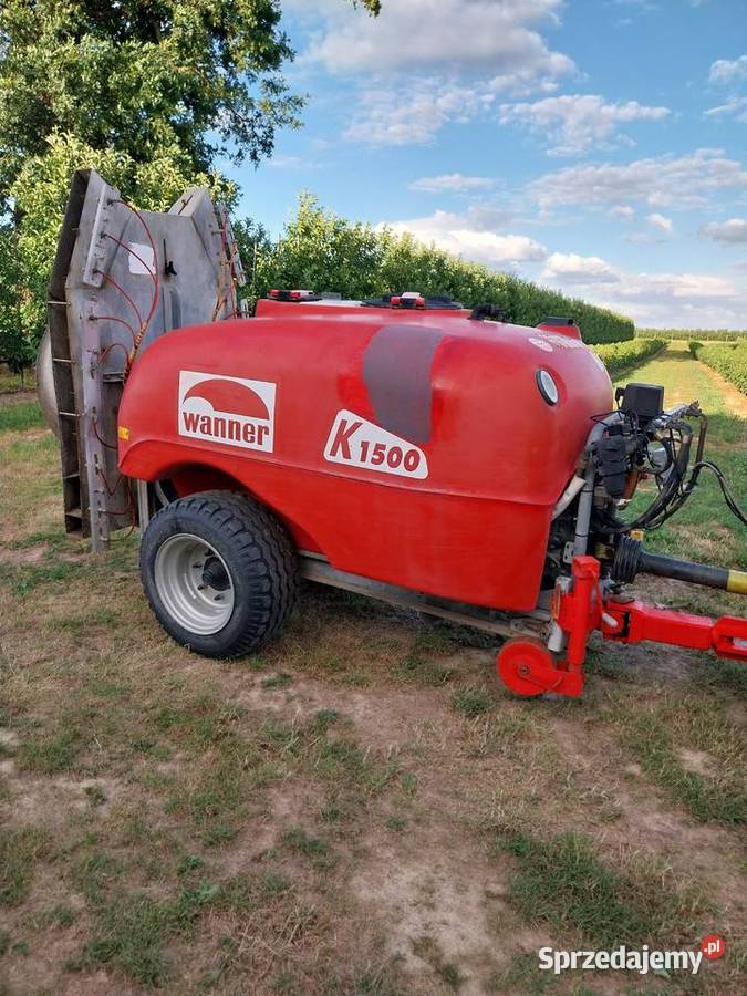 Opryskiwacz sadowniczy Wanner K 1500L Majdan Moniacki