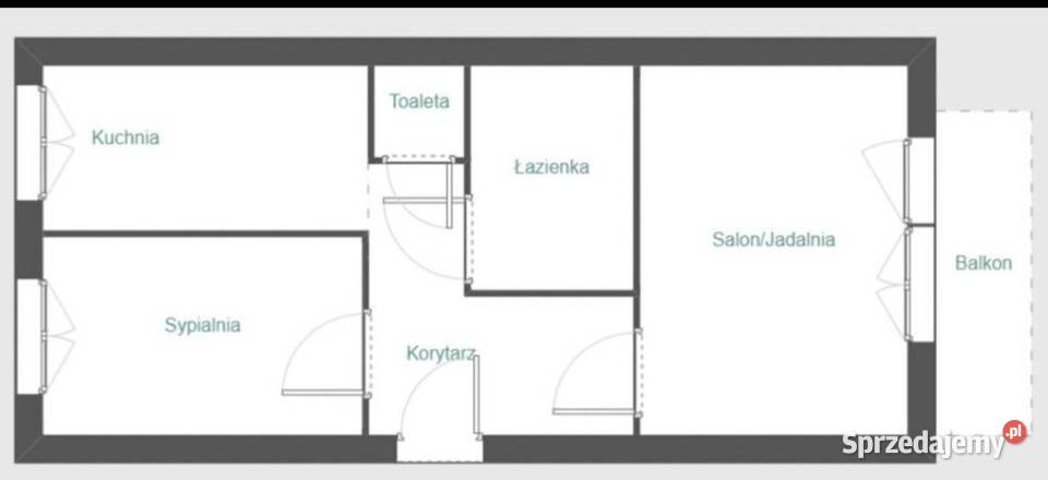 Sprzedam mieszkanie M3 II piętro Aleksandrów Łódzki