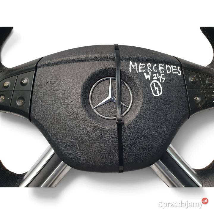 KIEROWNICA SKÓRZANA WIELOFUNKCYJNA Mercedes W245 Chełm sprzedam