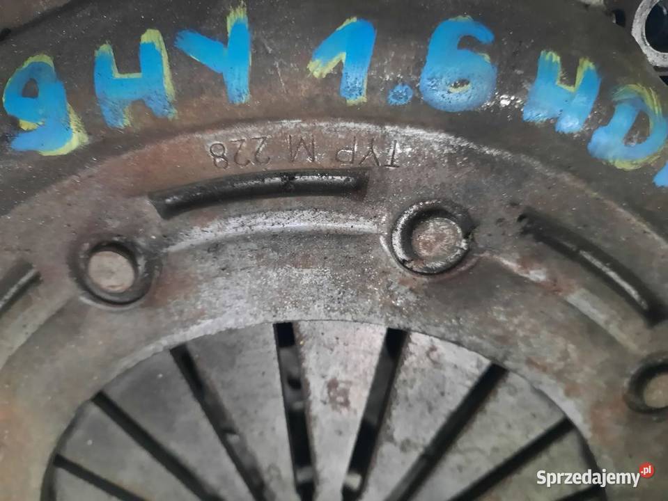CITROEN C4 16HDI SPRZĘGŁO DWUMASA 1864001795 osobowe Włoszczowa
