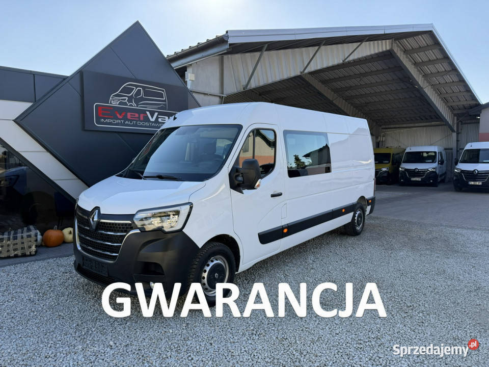 Renault Master L3H2 6 osobowy brygadówka doka Warszawa