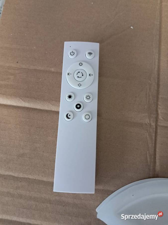 nowa lampa sufitowa LED sterowanie pilotem świętokrzyskie Sandomierz