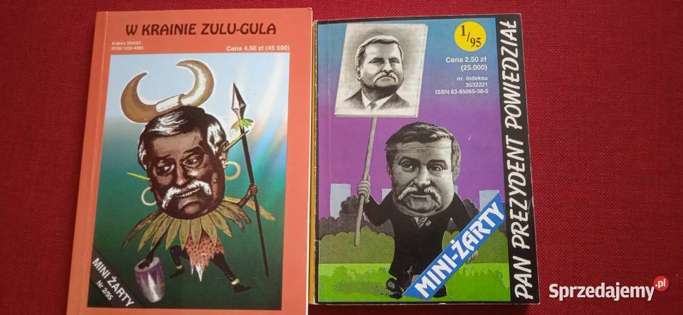 Książeczki z dowcipami z lat 90 Świdnica sprzedam