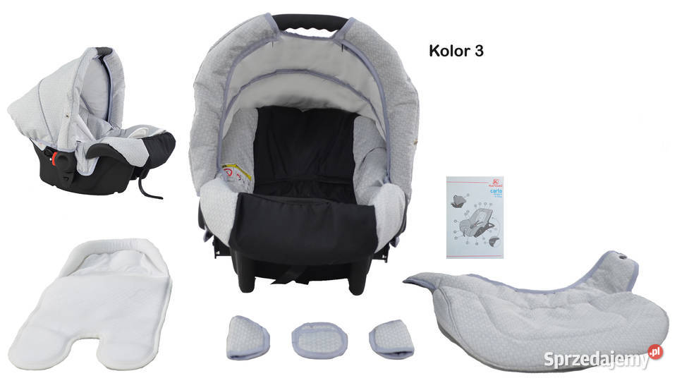 NOWY Fotelik samochodowy nosidełko Berber Carlo Katowice