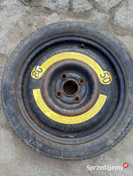Koło dojazdowe VW Audi 35jx15h2 4x100 et40 Legnica