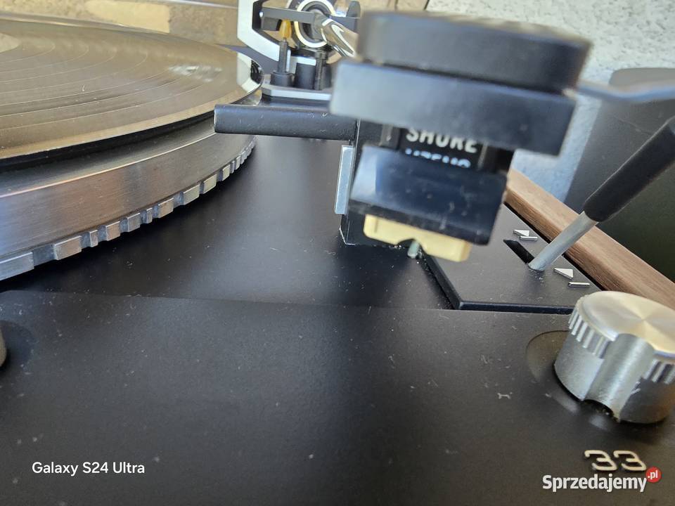 rewelacyjny gramofon dual 704 shure vintage śląskie Chełm Śląski