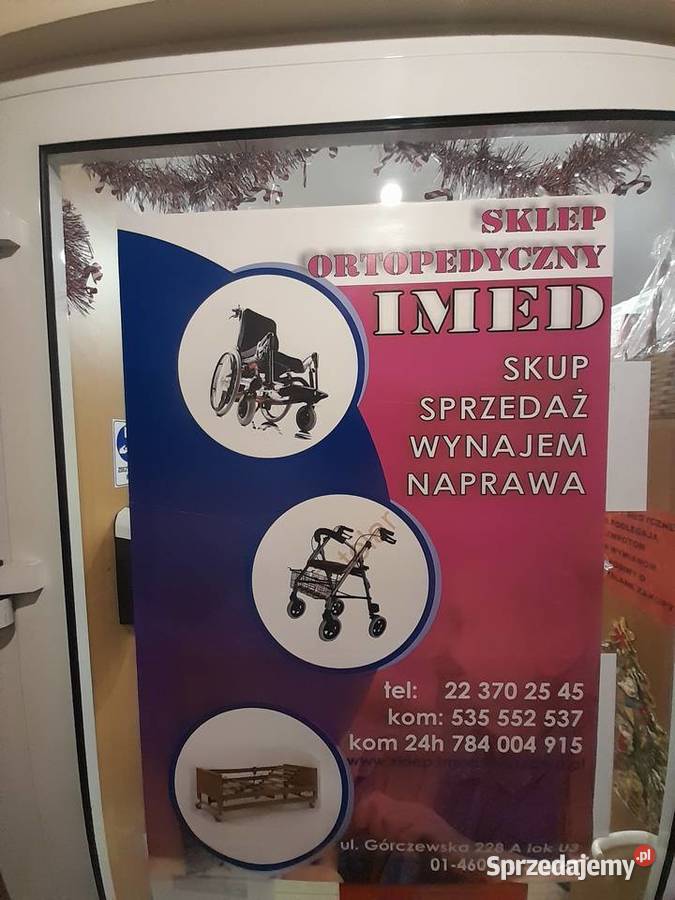Łóżka Rehabilitacyjne Elektryczne Wynajem mazowieckie Warszawa sprzedam