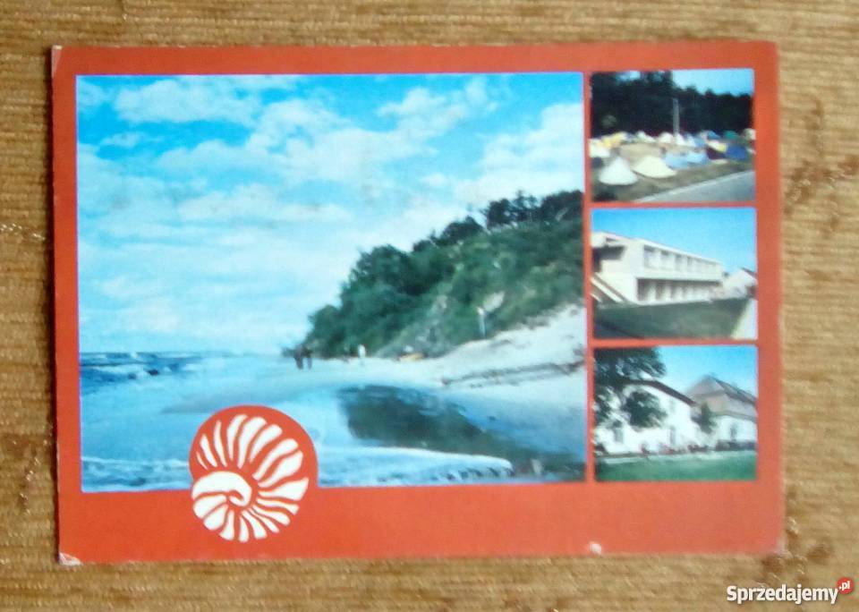 JAROSŁAWIEC WIDOK NA KLIFOWY BRZEG MORZA