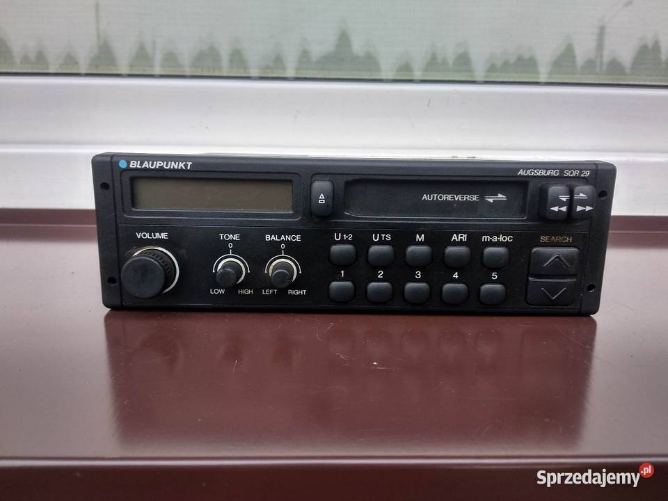 Radio samochodowe Blaupunkt Augsburg SQR29 BMW Sieradz sprzedam