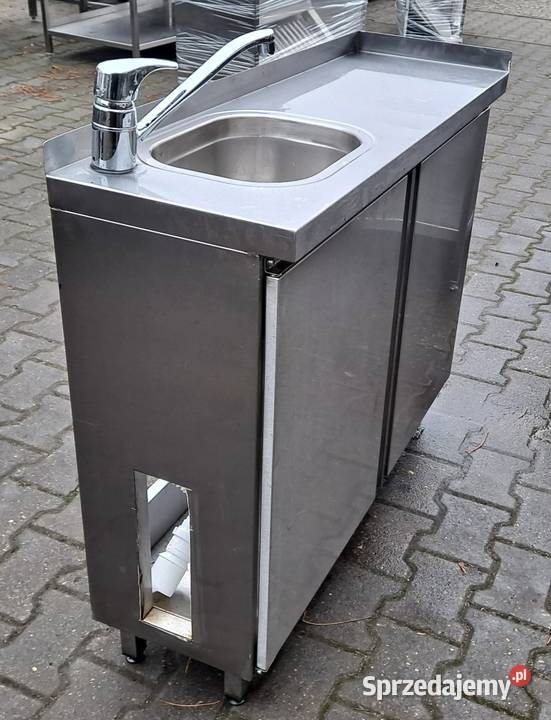 ZLEW 1 KOMOROWY Z SZAFKĄ DRZWI OTWIERANE 1003385 wielkopolskie Nowe Skalmierzyce