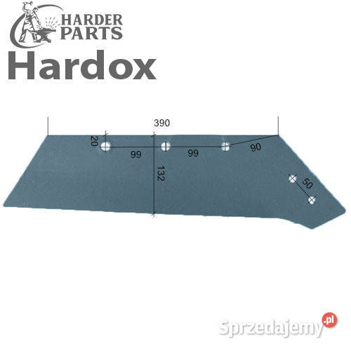 Lemiesz 16 HARDOX 701301P części do pługa VOGEL podlaskie