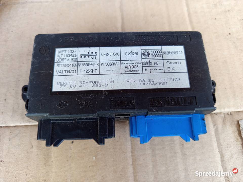 Espace III 97r moduł 7700416293B Strzelce Krajeńskie sprzedam