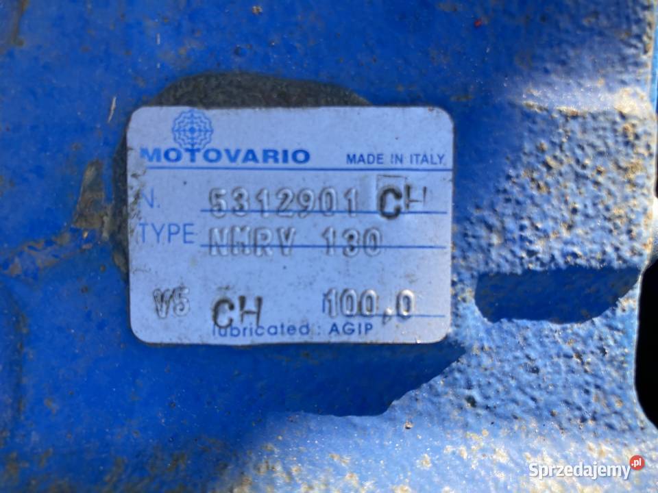 Motoreduktor Przekładnia Ślimakowa MOTOVARIO Łazy sprzedam