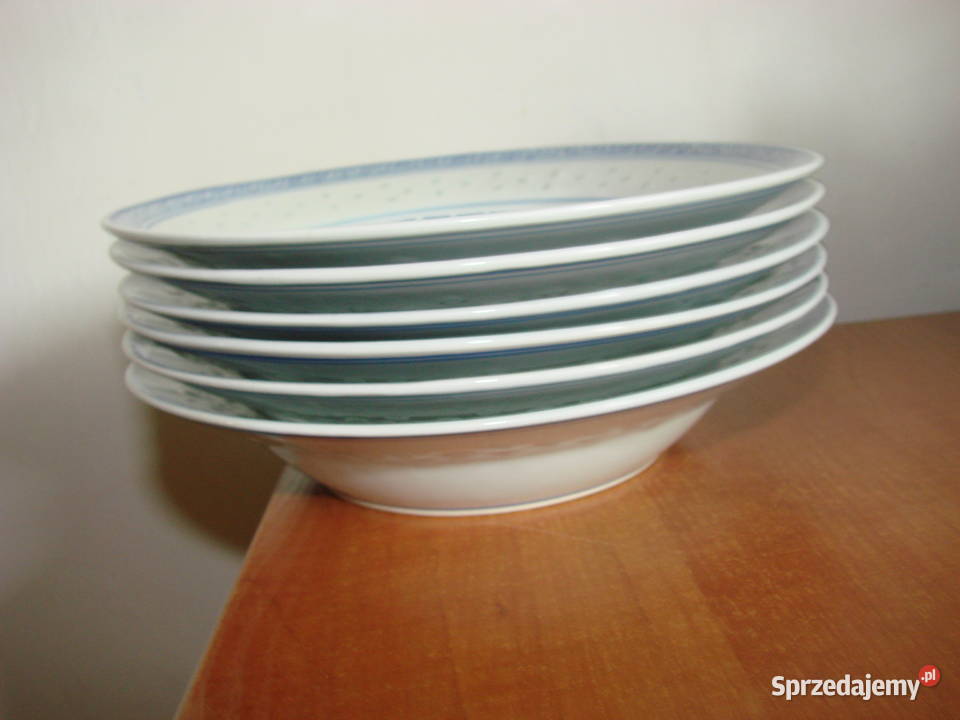 chińska ryżowa porcelana talerz obiadowy Pruszcz Gdański