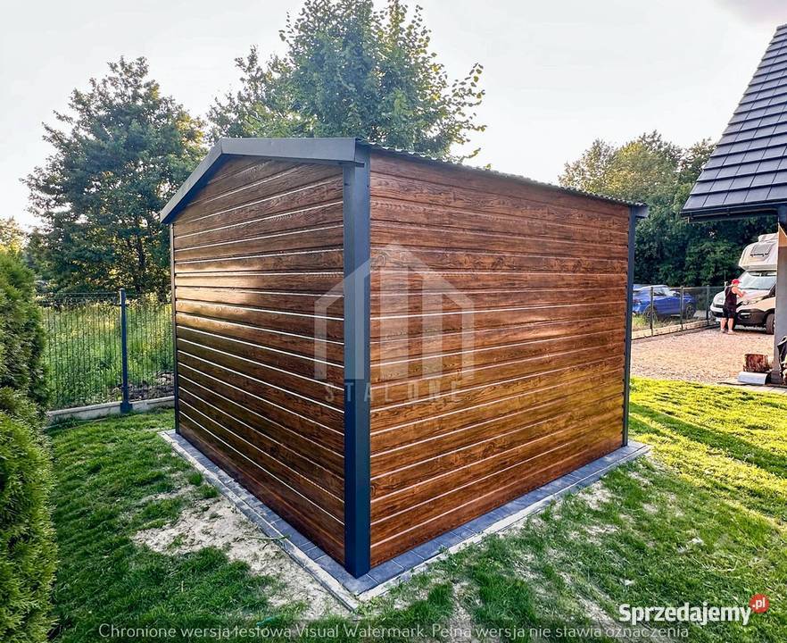 Schowek domek ogrodowy 25x25m drzwi okno Domki narzędziowe Łódź