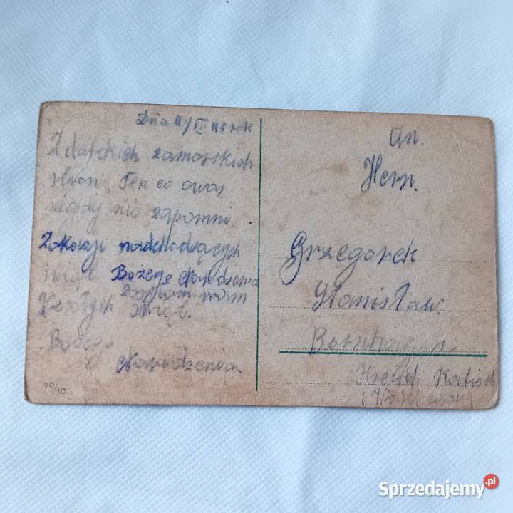 Pocztówka bożonarodzeniowa Finlandia 1943 r Kolekcje Koźminek