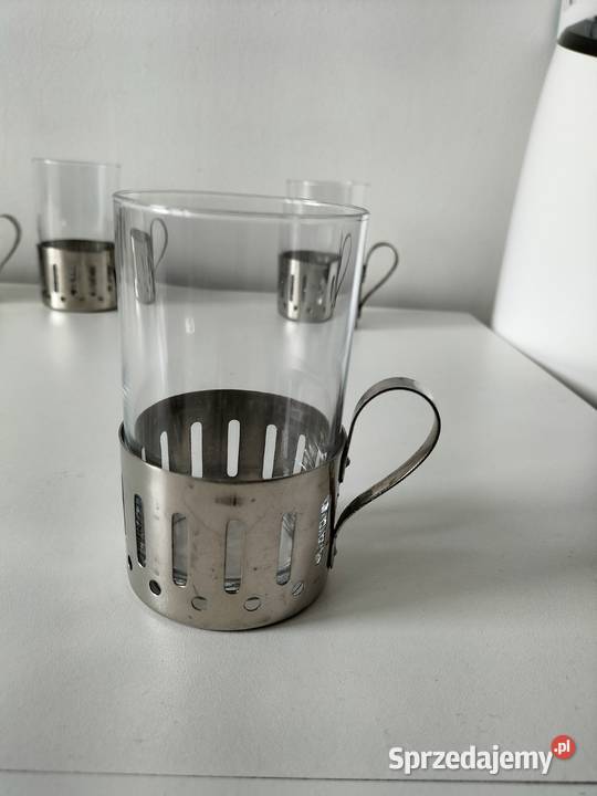 Koszyczki uchwyty na szklanki PRL 15 Warszawa sprzedam