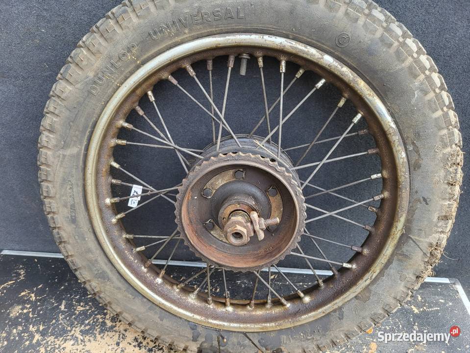 KOŁO 17 TRIUMPH AJS ARIEL ARDIE NORTON BSA Motoryzacja śląskie Rybnik sprzedam