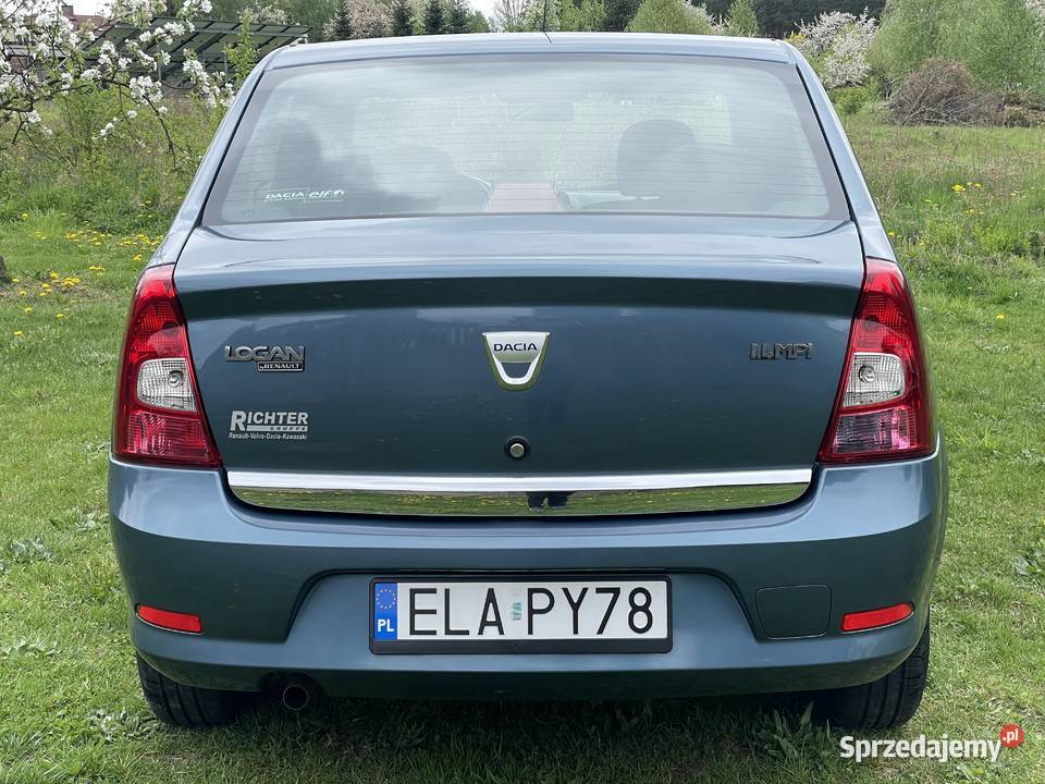 DACIA LOGAN 14b 106000 ZAREJESTROWANY immobilizer Łask sprzedam