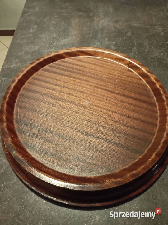 Taca Drewniana Antypoślizgowa Wyposażenie wnętrz Zabrze