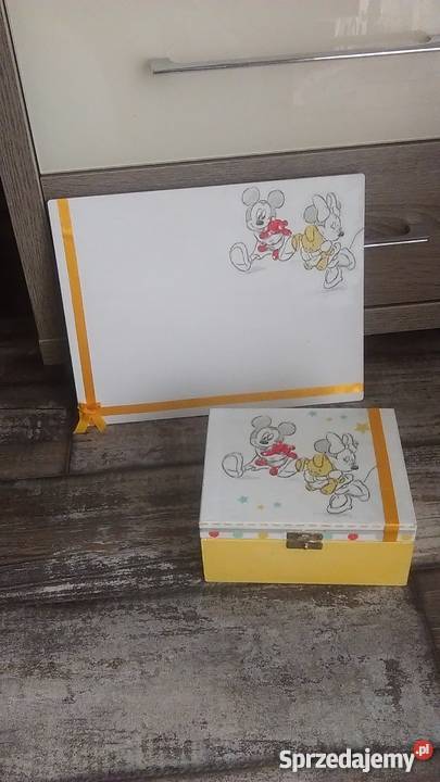 Szkatułka drewniana ramka na zdjęcia Stryszów