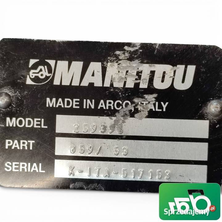 Skrzynia biegów 004212235R 259396 Manitou MT Wilkowo