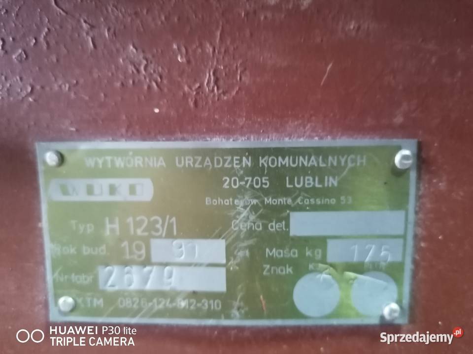 Srutownik żarnowy Brzyska