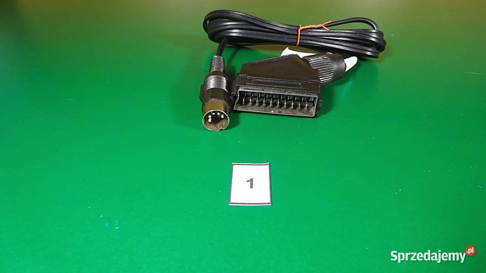 Kabel połączeniowy EURO Scart DIN5m 18m Części i akcesoria Chorzów