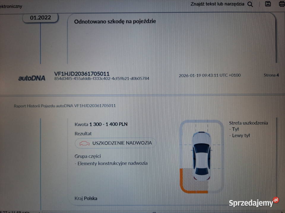 Dacia Duster II 16 16V SCe 114 salon stan centralny zamek Duster Wałbrzych sprzedam