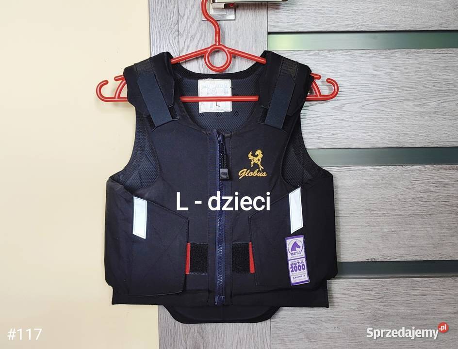Kamizelka ochronna bezpieczeństwa jeździecka L Jasień