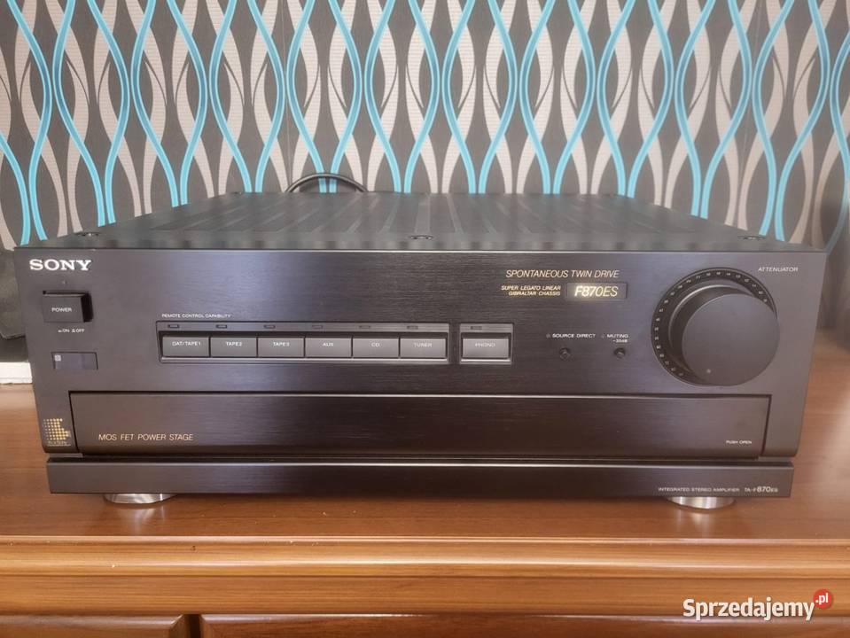 Sprzedam wzmacniacz sony TAF870ES Wzmacniacze i pokrewne Jeziora Wielkie sprzedam