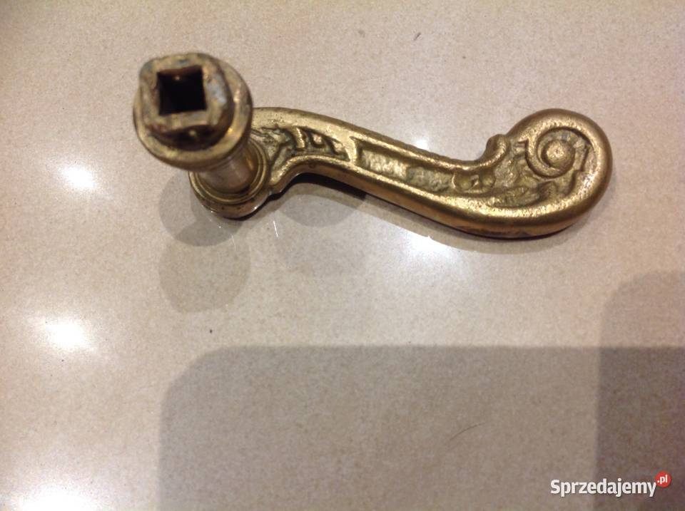 Stara Klamka Mosiężna Nowa Sól sprzedam