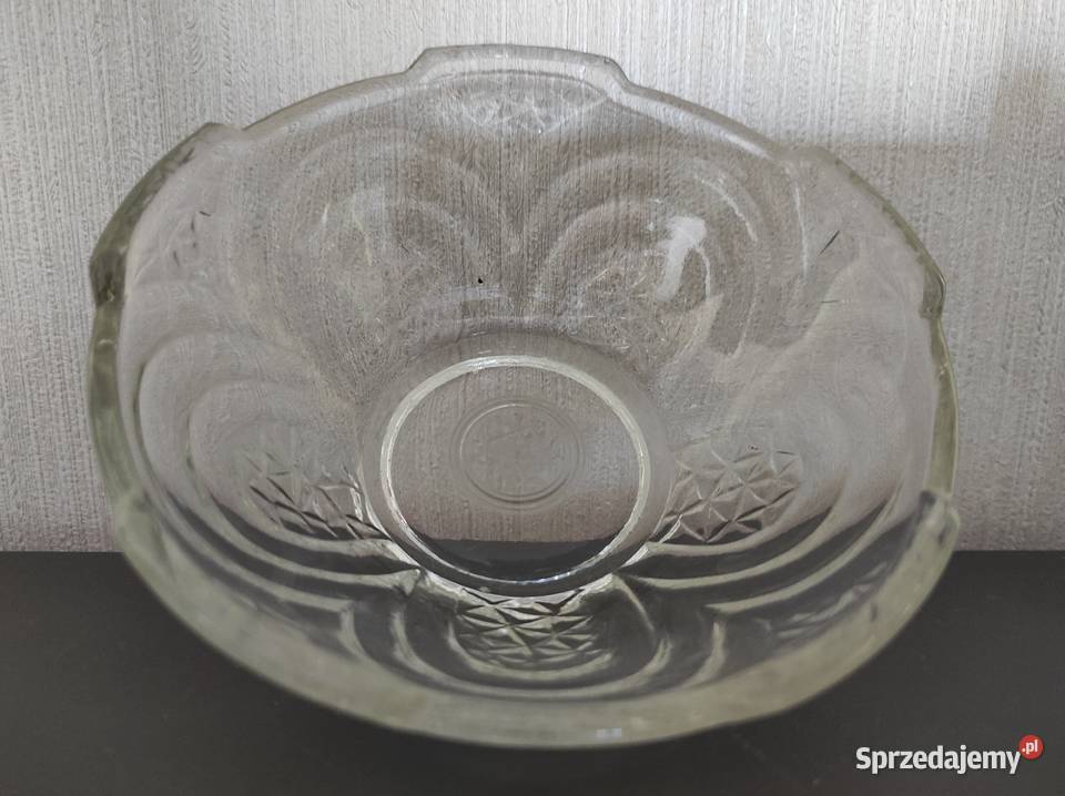 Salaterka stare szkło PRL Warpechy Stare sprzedam