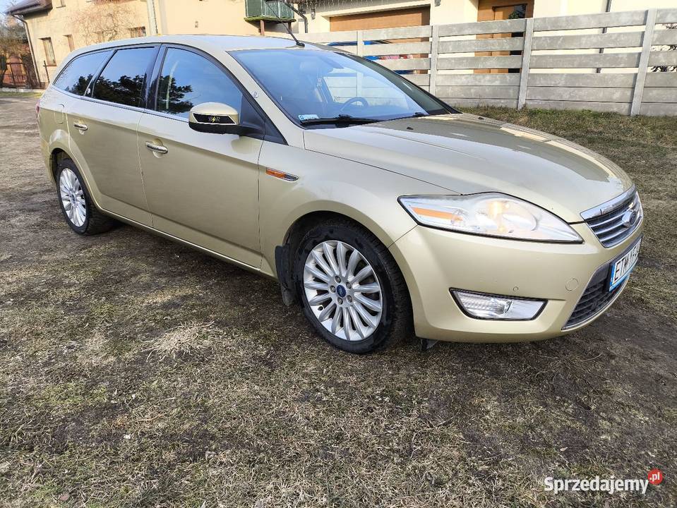 Ford Mondeo MK4 23 benzyna złoty Tomaszów Mazowiecki