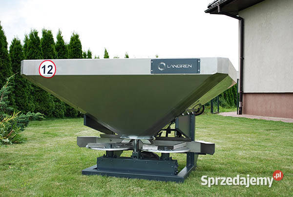 Rozsiewacz nawozów 600 L dwutalerzowy Nierdzewka podkarpackie Żurawica sprzedam
