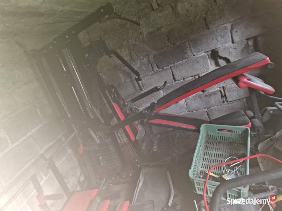 Kompletna Siłownia Atlas ławeczka chantle itp Werbkowice