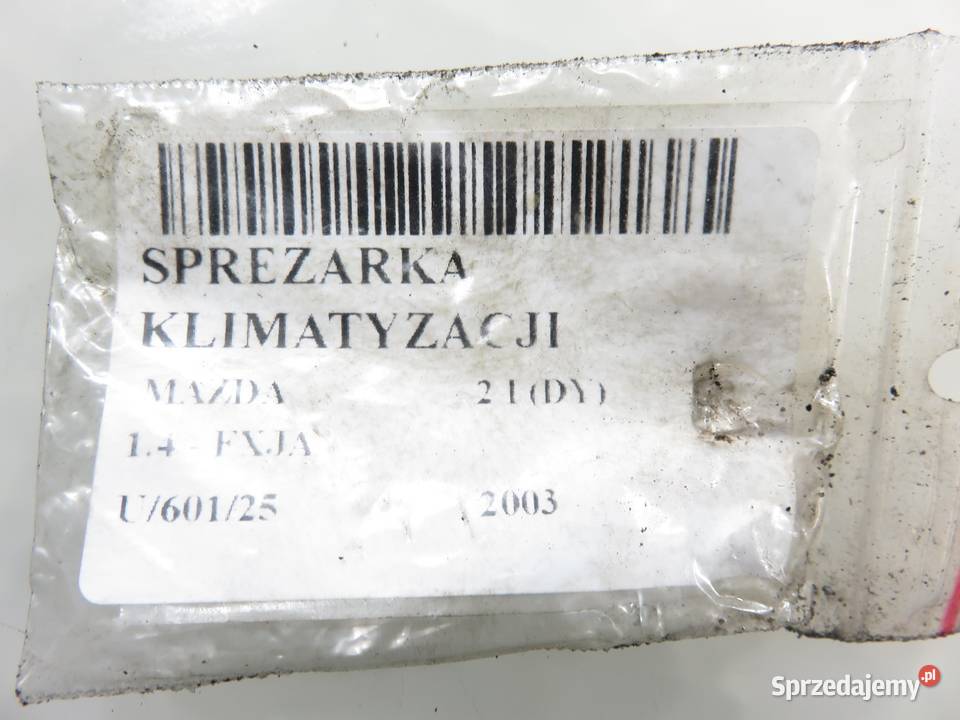 KOMPRESOR KLIMATYZACJI MAZDA 2 I DY 14 FXJA
