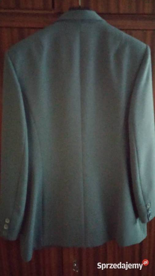 Komplet damski garsonka żakiet plus spodnie zielony Białystok sprzedam