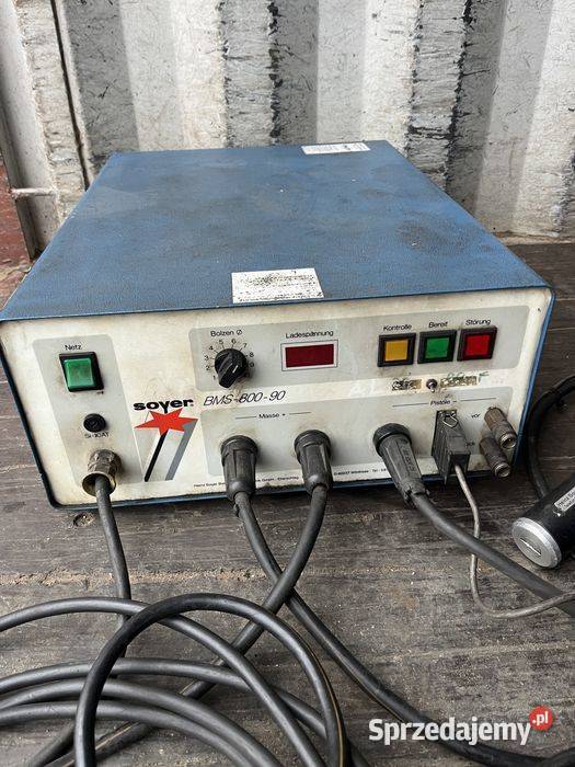 Zgrzewarka kondensatorowa Soyer BMS80090 do Tuliszków