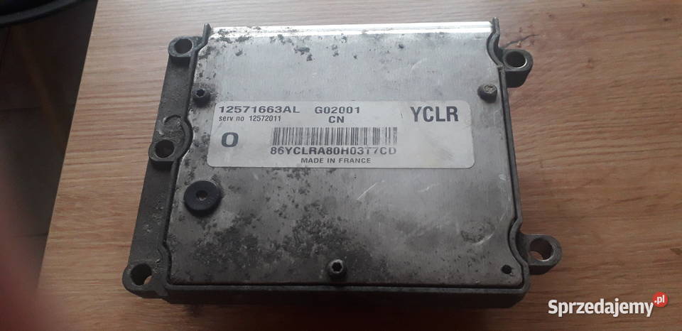 Sterownik silnika Car Pass Opel Vectra C 22 16v Żabno