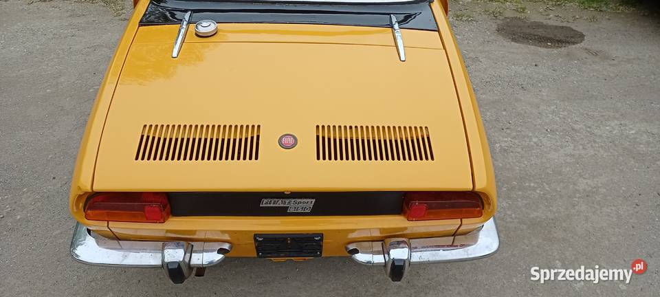 1971 Fiat 850 sport spider benzyna dolnośląskie Wrocław