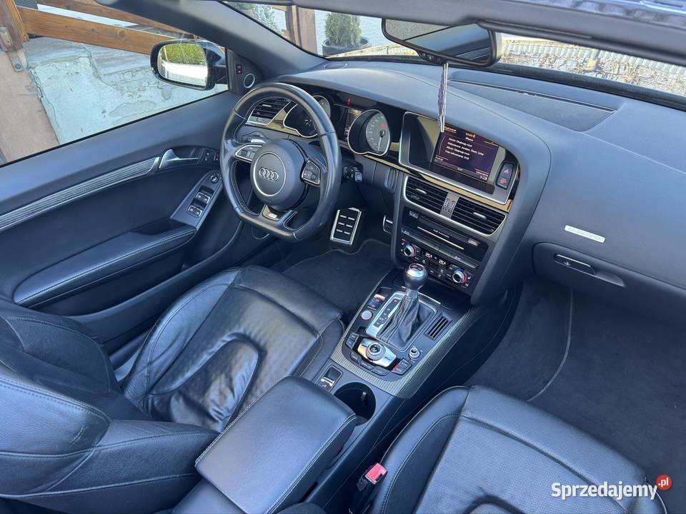 Audi s5 cabrio 2014 400 koni 30 tfsi bogate kamera cofania S5 Radziechowy