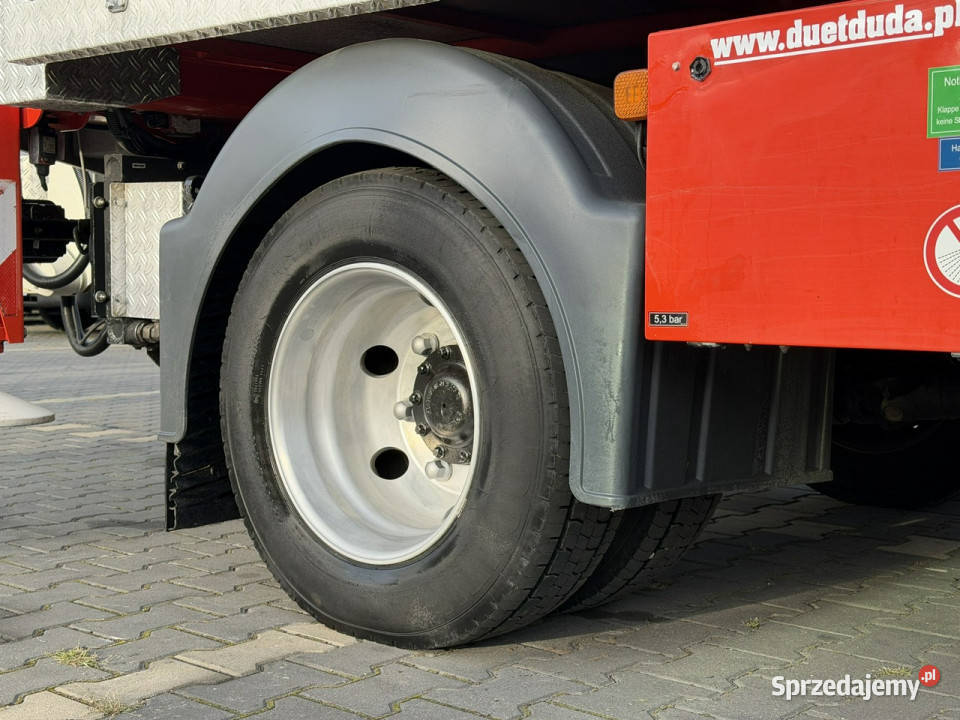 MAN TGL 7150 Zwyżka WumagPalfinger WT300 wysięg Euro4 Widełki