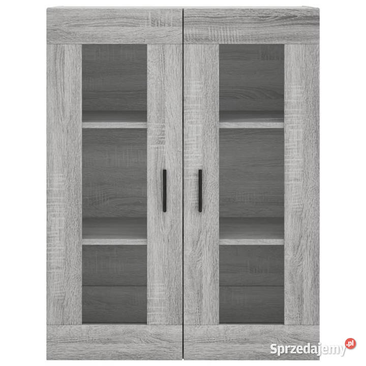 Witrynka szary dąb sonoma 695x34x180 materiał