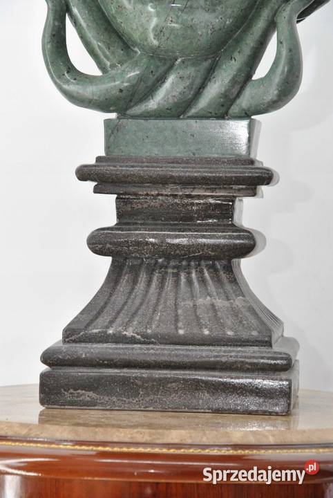 Popiersie Meduzy z Węzami Głowa z Marmuru Patyna Kraków sprzedam